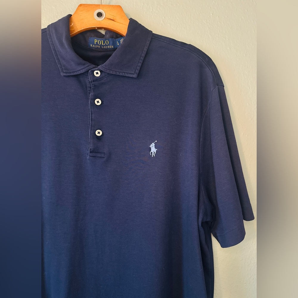 POLO Ralph Lauren Performance Polo Shirt | Short Sleeve Mens L